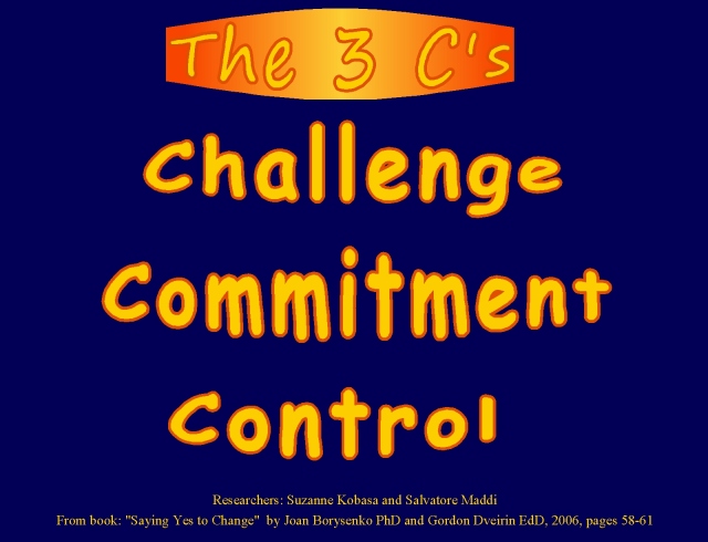3 c's challenge commitment control