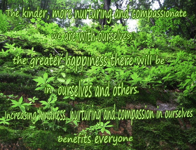 Kindness with ourselves benefits everyone
