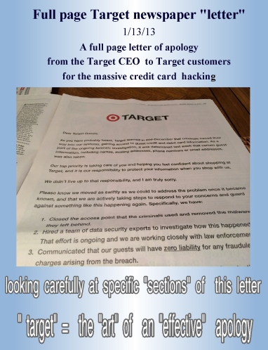 apology newspaper letter