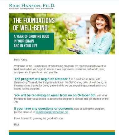Rick Hansen Foundations of Well Being Growing the Good