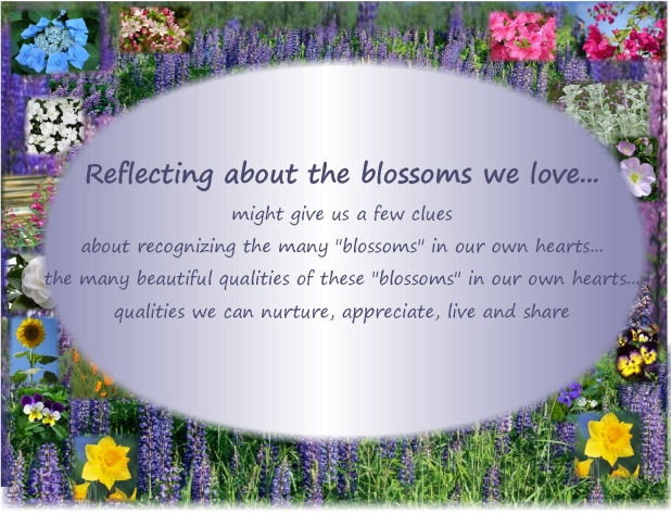 The Blossoms of Our Hearts...using the clues