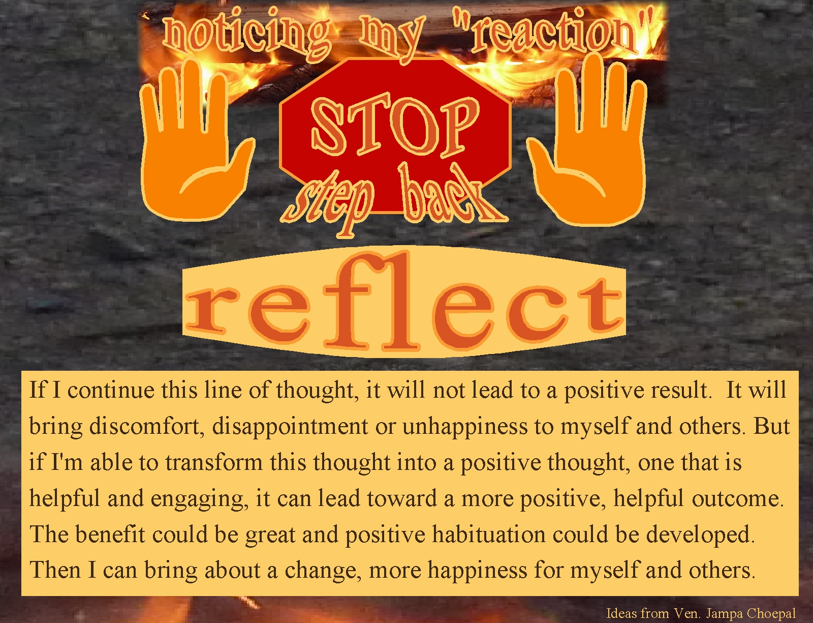 Step Back Prompt “Friday Wishes”…to develop my abilities to “Stop, Step back, Reflect ...
